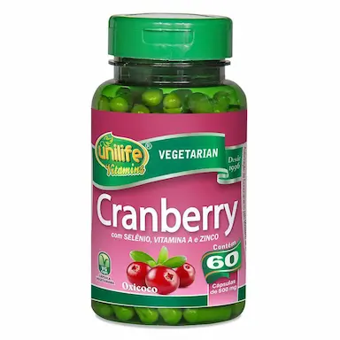 CRANBERRY 500MG 60 CáPS - UNILIFE