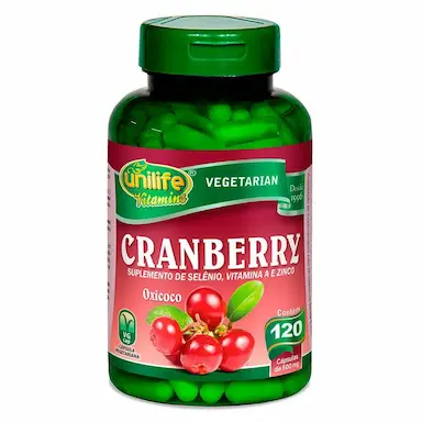 CRANBERRY 500MG 120 CáPS - UNILIFE