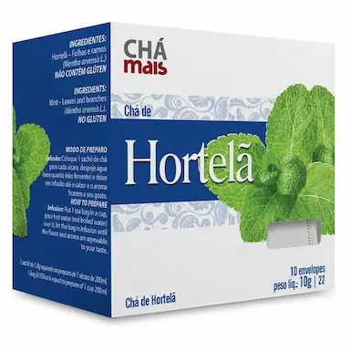 CLINICMAIS CHá HORTELA 10 SACHêS 10G - CHá MAIS