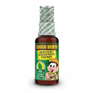PRóPION CHICO BENTO - SPRAY COM MEL E MENTA SEM áLCOOL (30ML) - BALDONI