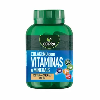 COLáGENO C/ VITAMINAS E MINERAIS (60 CáPSULAS) - COPRA