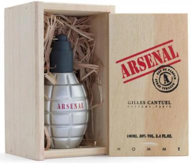 PERFUME GILLES CANTUEL ARSENAL GREY - EAU DE PARFUM - MASCULINO - 100 ML