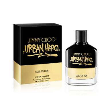 PERFUME JIMMY CHOO URBAN HERO GOLD EDITION - EAU DE PARFUM - MASCULINO - 100 ML