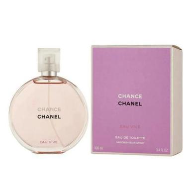 PERFUME CHANEL CHANCE EAU VIVE - EAU DE TOILETTE - FEMININO - 100 ML