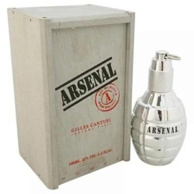 PERFUME GILLES CANTUEL ARSENAL PLATINUM - EAU DE PARFUM - MASCULINO - 100 ML
