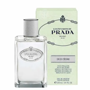 PERFUME PRADA LES INFUSION IRIS CèDRE - EAU DE PARFUM - FEMININO - 100 ML