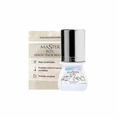 COLA MASTER ELITE DIAMOND EXTENSãO CíLIOS 3G - TRANSPARENTE