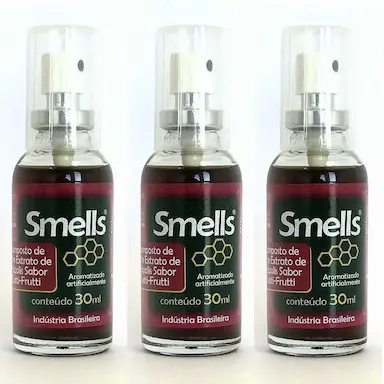 Kit 3X Spray De Mel, Própolis E Tutti-Frutti (3X 30Ml) - Smells