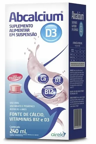 ABCALCIUM D+ 240ML SOLUçãO ORAL - AIRELA