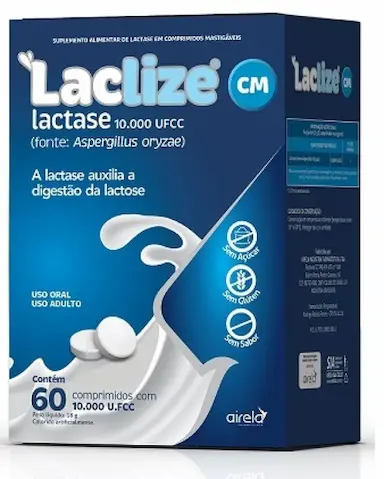 LACLIZE 60 COMPRIMIDOS MASTIGáVEIS - AIRELA