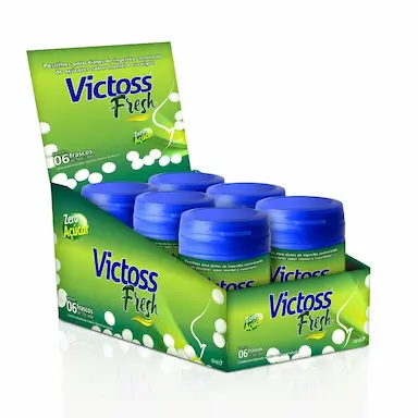 VICTOSS FRESH PASTILHAS 50G 10 UNIDADES - AIRELA