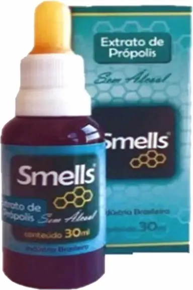 Extrato De Própolis Aquoso Sem Álcool 30Ml - Smells