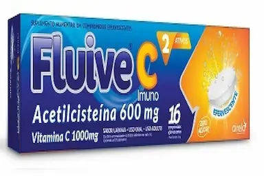 FLUIVE C IMUNO EFERVECENTE 16 COMPRIMIDOS - AIRELA