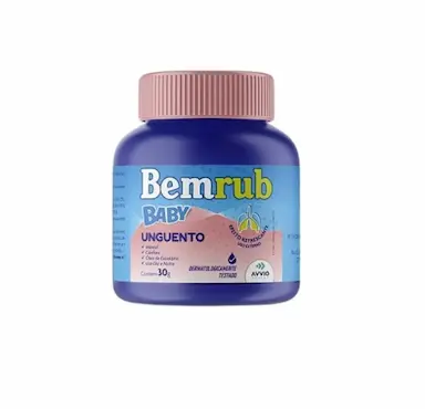 DESCONGESTIONANTE REFRESCANTE BEMRUB BABY BALSAMO 30G