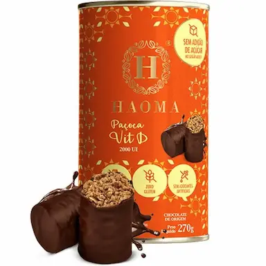 PAçOCAVITD2000UIAMENDOIMCOMCHOCOLATE(270G)ZEROLACTOSE-HAOMA