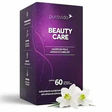 BEAUTY CARE LIPOSSOMAL PREMIUM - SAúDE DOS CABELOS, UNHAS E PELE - 60 CAPSULAS - PURAVIDA