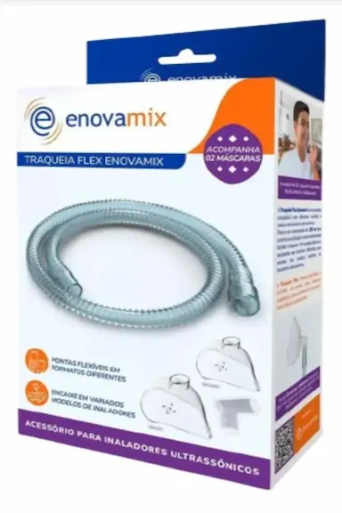 TRAQUEIA PARA INALADOR PULMOSONIC SONICLEAR OMRON G-TECH