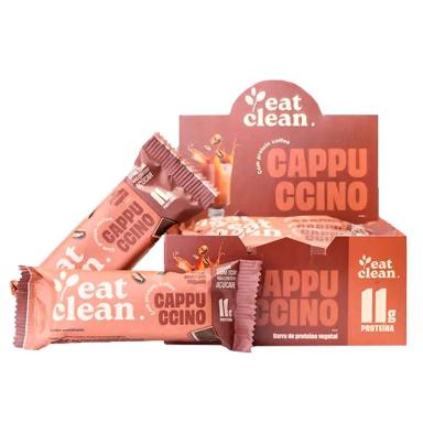 BARRA DE PROTEíNA CAPPUCCINO EAT CLEAN (CX C/ 12N DE 45G)