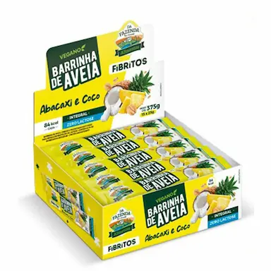 FIBRITOS ABACAXI E COCO BIOSOFT (CX C/ 15UN DE 25G) Unica