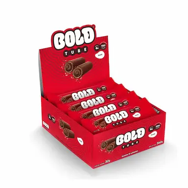 BARRINHA BOLD TUBE AVELã (12 UN DE 30G) Unica