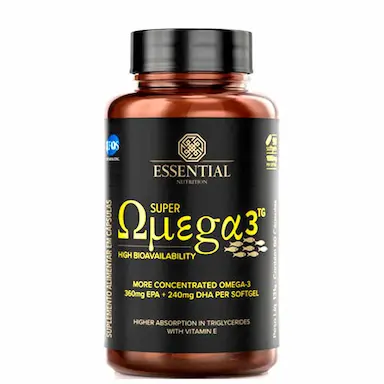 SUPER ÔMEGA-3 TG 1G ESSENTIAL NUTRITION 90 CAPS Unica