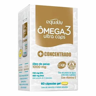 ÔMEGA 3 ULTRA EQUALIV 60 CAPS Unica