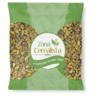PISTACHE SEM CASCA TORRADO E SALGADO (GRANEL 100G)