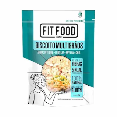 BISCOITODEARROZCOMLENTILHAERVILHAECHIAFITFOOD90G