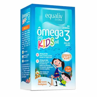 ÔMEGA 3 PRO KIDS OIL EQUALIV 30 CAPS Unica