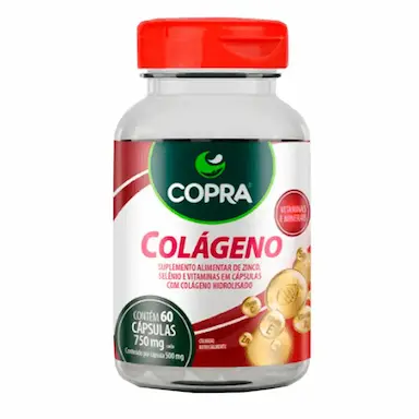 COLáGENO COM VITAMINAS E MINERAIS COPRA 60 CáPSULAS