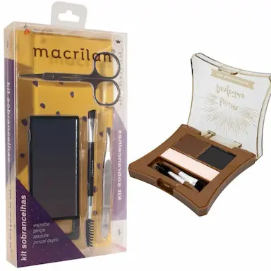 COMBO KIT SOBRANCELHAS PERFEITAS + TRIO DE SOMBRAS - KS200 + L1011