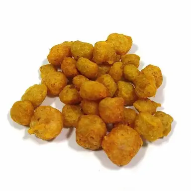 VEGGIE BITS DE GRãO DE BICO SABOR BACON (GRANEL 50G)