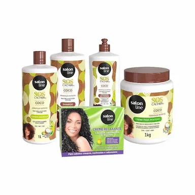 KIT RELAXAMENTO PARA CACHOS SALON LINE