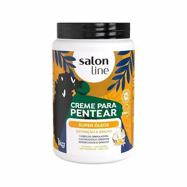CREME PARA PENTEAR SUPER ÓLEOS SALON LINE 1L