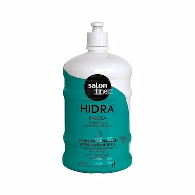 CREME PARA PENTEAR HIDRA RESTAURAçãO INTENSA SALON LINE 1 LITRO