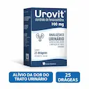 Urovit Fenazopiridina 100mg 25 drágeas