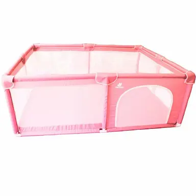 CERCADO PORTáTIL INFANTIL PLAYPEN 120X180 ROSA MASTELA PP001P