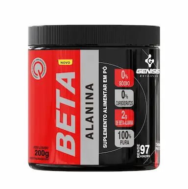 BETA ALANINA - 100% PURA - 200G