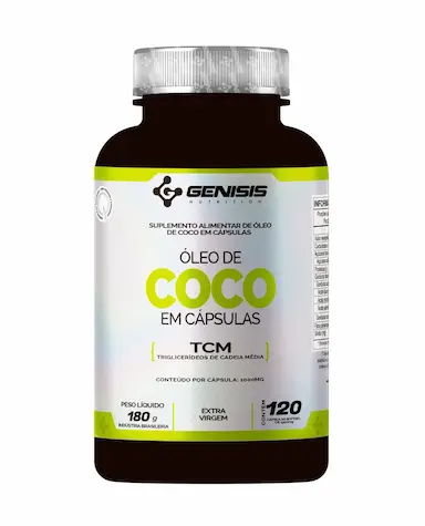 ÓLEO DE COCO - 120 CÁPSULAS