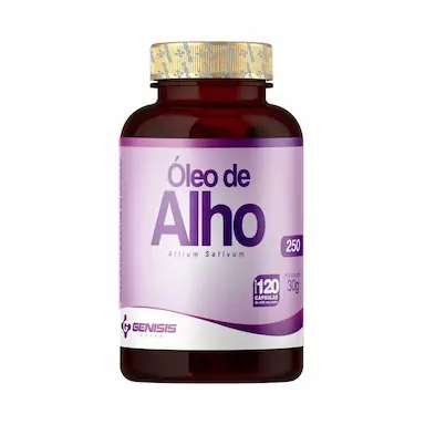 ÓLEO DE ALHO - 120 CÁPSULAS