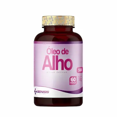 ÓLEO DE ALHO - 60 CÁPSULAS