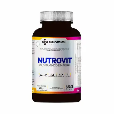 NUTROVIT - POLIVITAMÍNICO A-Z - 60 TABLETES