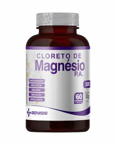 CLORETO DE MAGNÉSIO P.A. - 60 CÁPSULAS