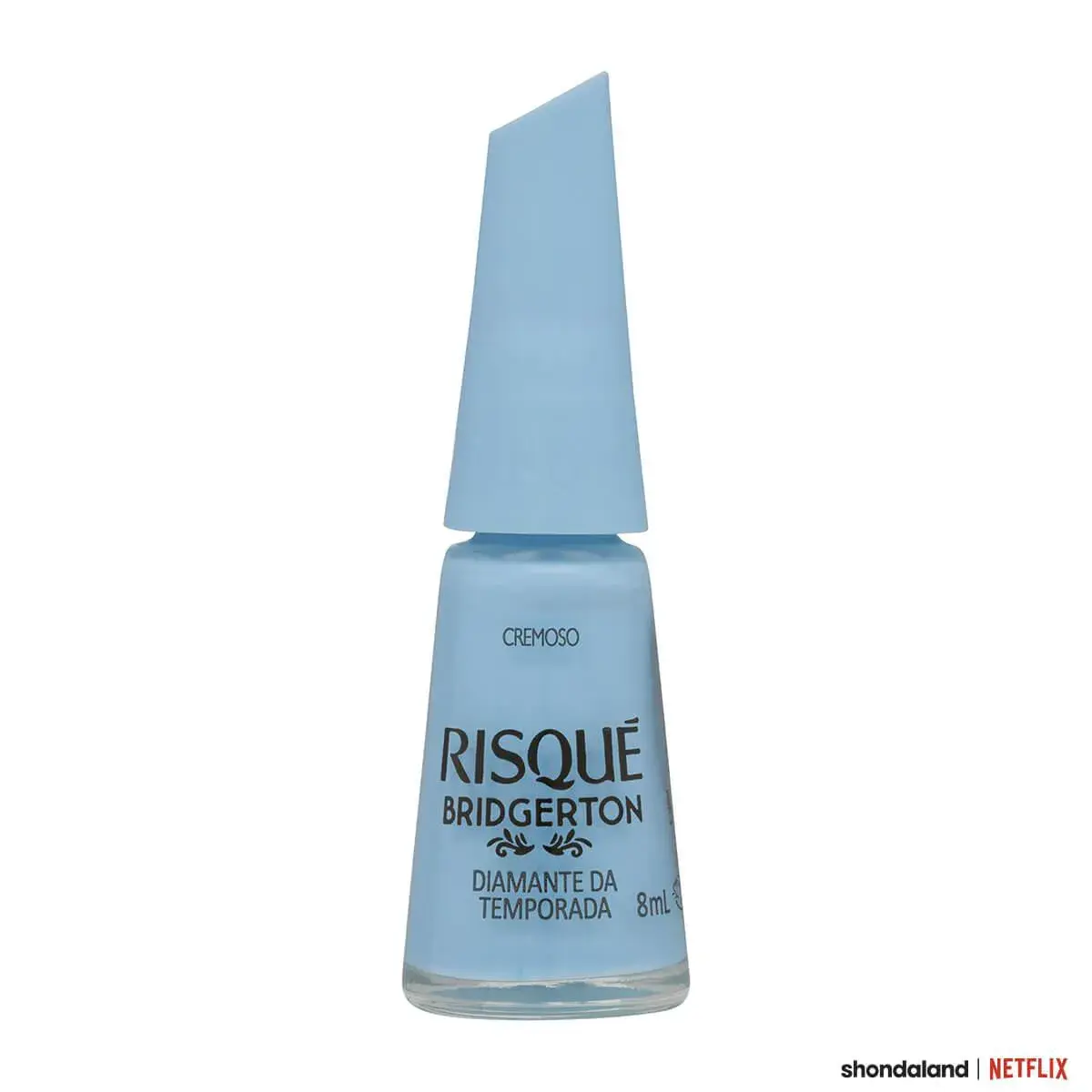 Esmalte Risqué Cremoso Bridgerton Diamante da Temporada 8ml