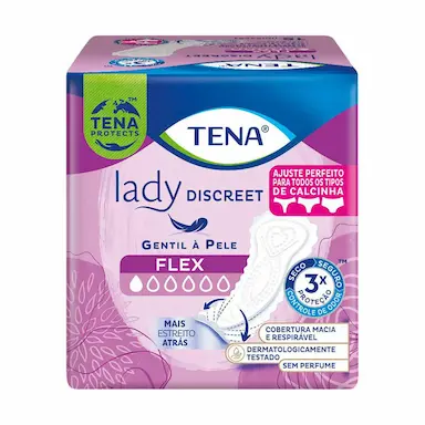 Protetor Diário Tena Lady Discreet Flex 40 Unidades