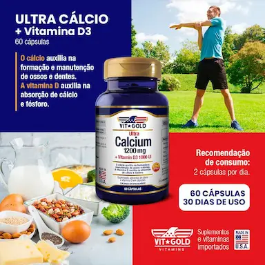 Kit 2x Vitamina C 500 mg Vitgold 100 Comprimidos