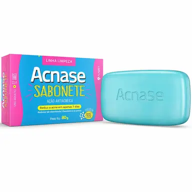 Sabonete em Barra Acnase Ação Antiacneica com 80g