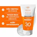 Protetor Solar Facial Darrow Actine Antioleosidade Sem Cor FPS 30 com 120g