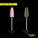 Broca de Polimento Unhas Ogiva Rosa + Ogiva Verde Unhas 2