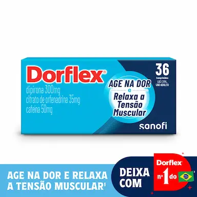 Dorflex Analgésico e Relaxante Muscular 36 comprimidos